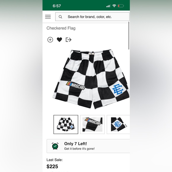 Eric Emanuel shorts